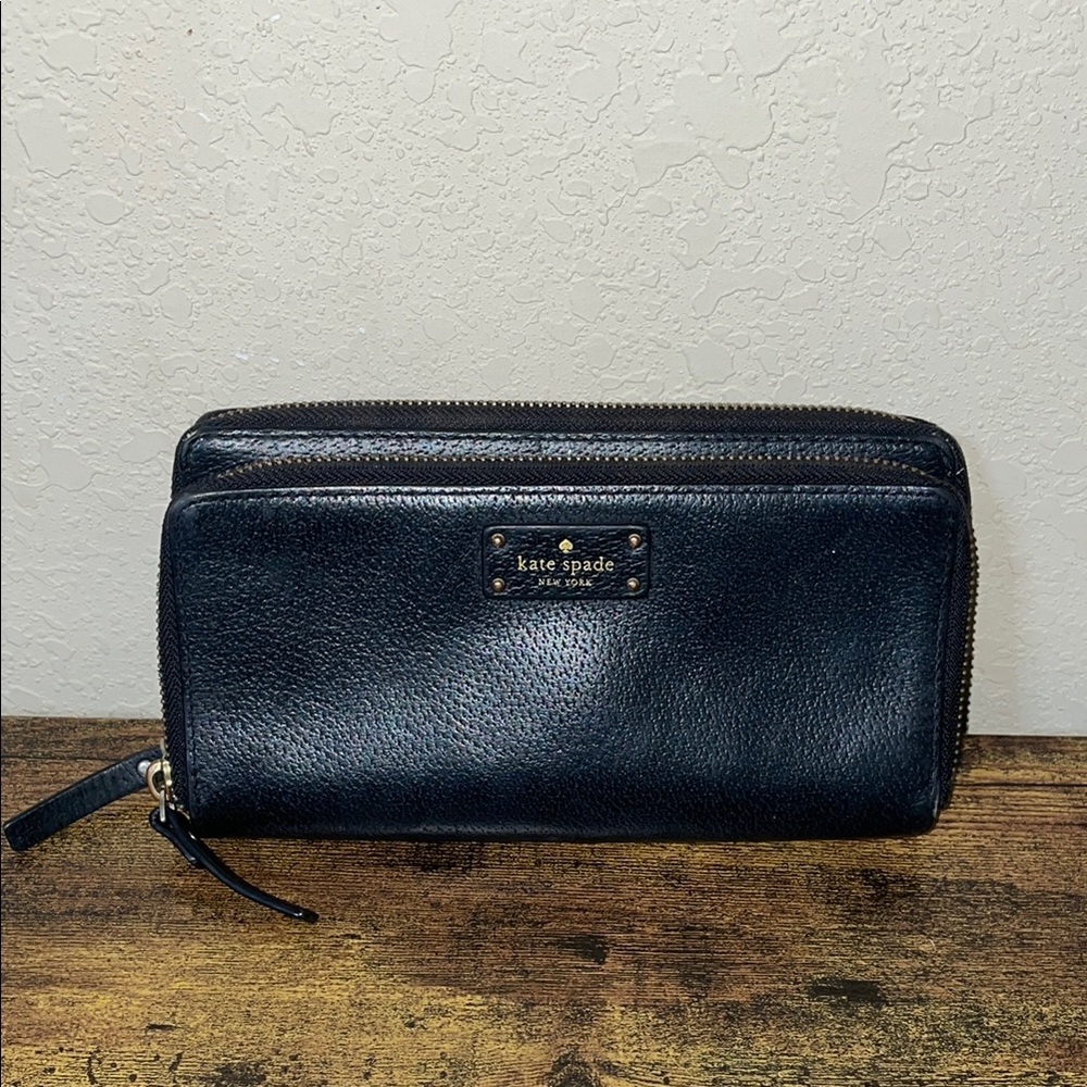Kate Spade Black Leather Wallet